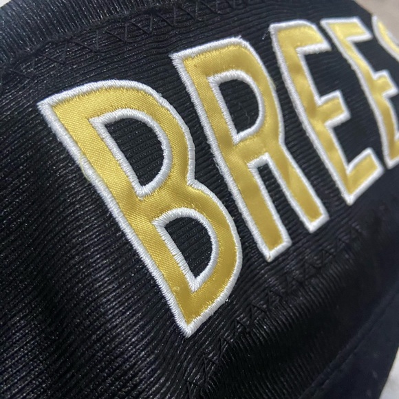 New Orleans Saints Brees #9 Captain Patch Sewn Jersey - Picture 8 of 8